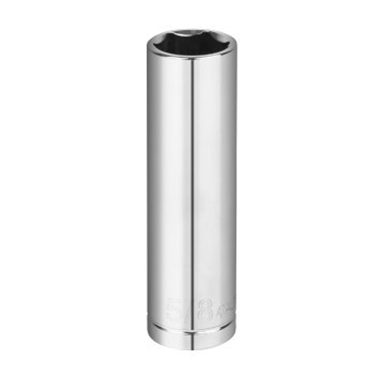 Hzbb Standard 1/2 Inches Extra Long High Strength Steel Socket For Automotive And Industrial Maintenance With Enhancing Durability Extra Long High Strength Steel Socket