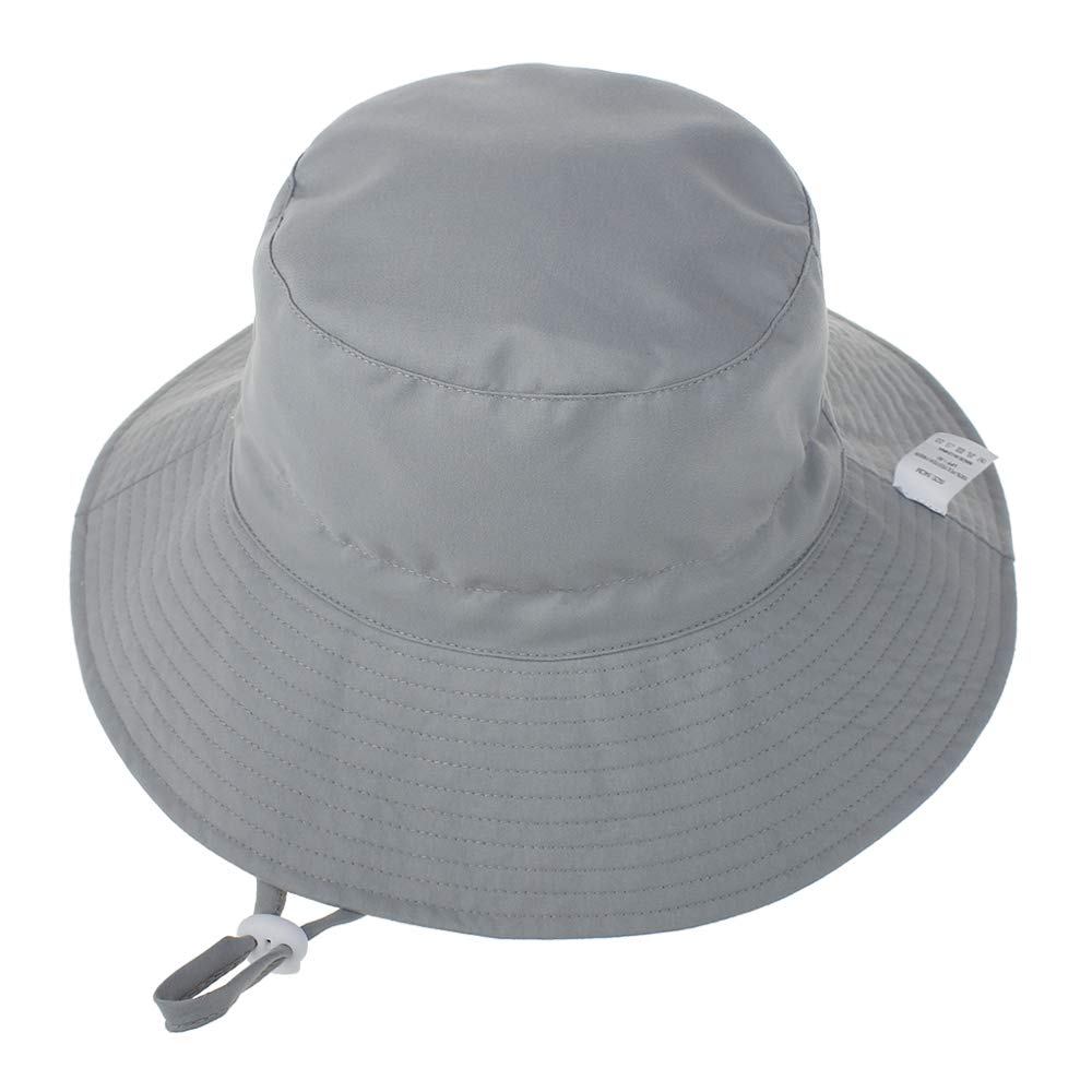 DRESHOW Baby Sun Hat Toddler Sun Protection Animal Cap Unisex Summer Bucket Hat with Chin Strap UPF 50+ — view 3
