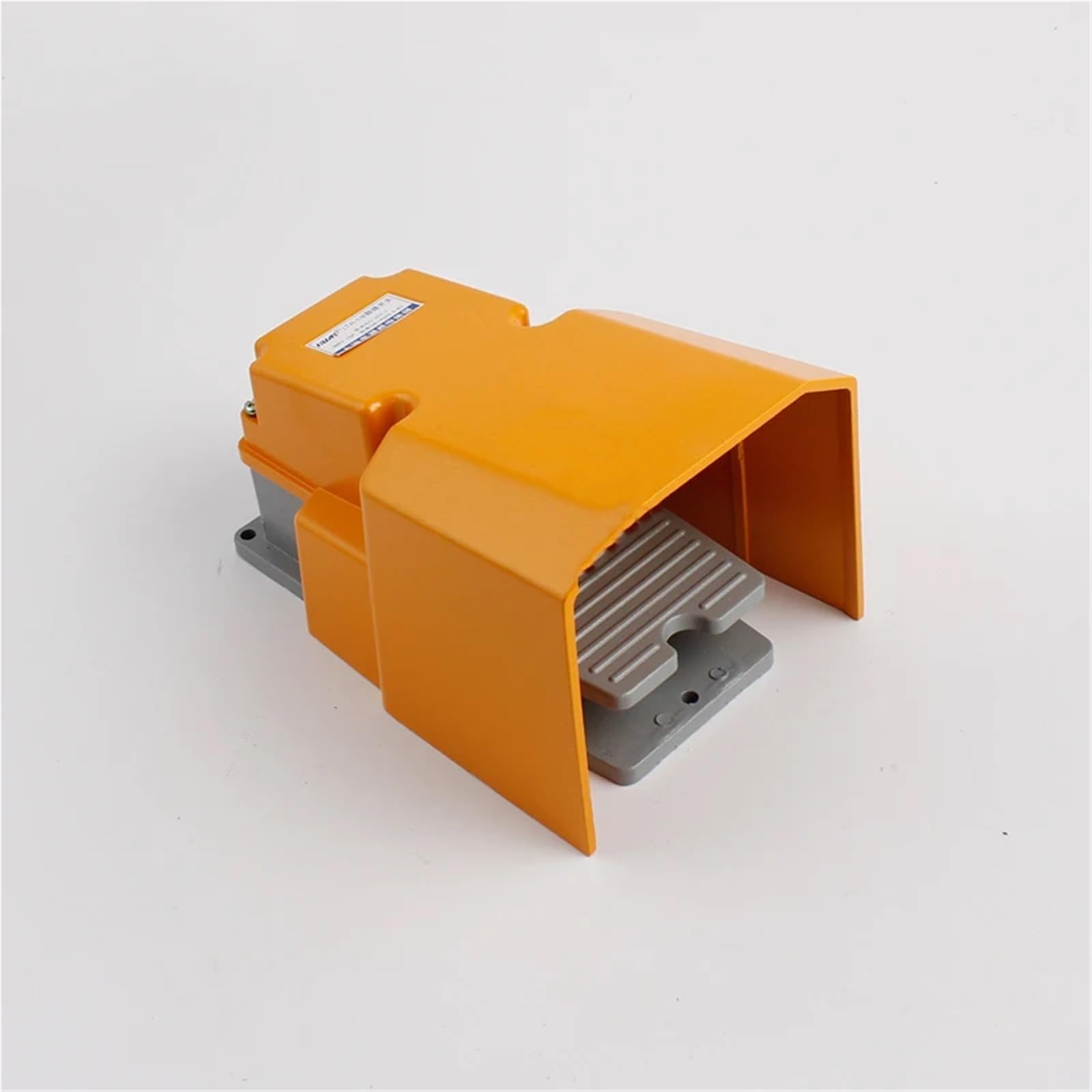 Interruptor de pie Interruptor de pie LTH-1/6 con carcasa de aluminio, piezas for máquinas herramienta, punta plateada, interruptor de pedal de reinicio industrial for energía eléctrica, 1 unidad