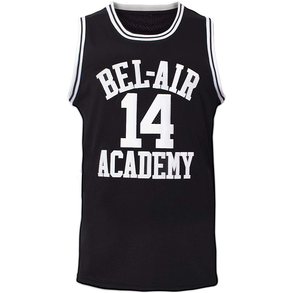 Bel Air #14 Fresh Prince Basketball Jersey Stitched Letters and Numbers S-XXXL