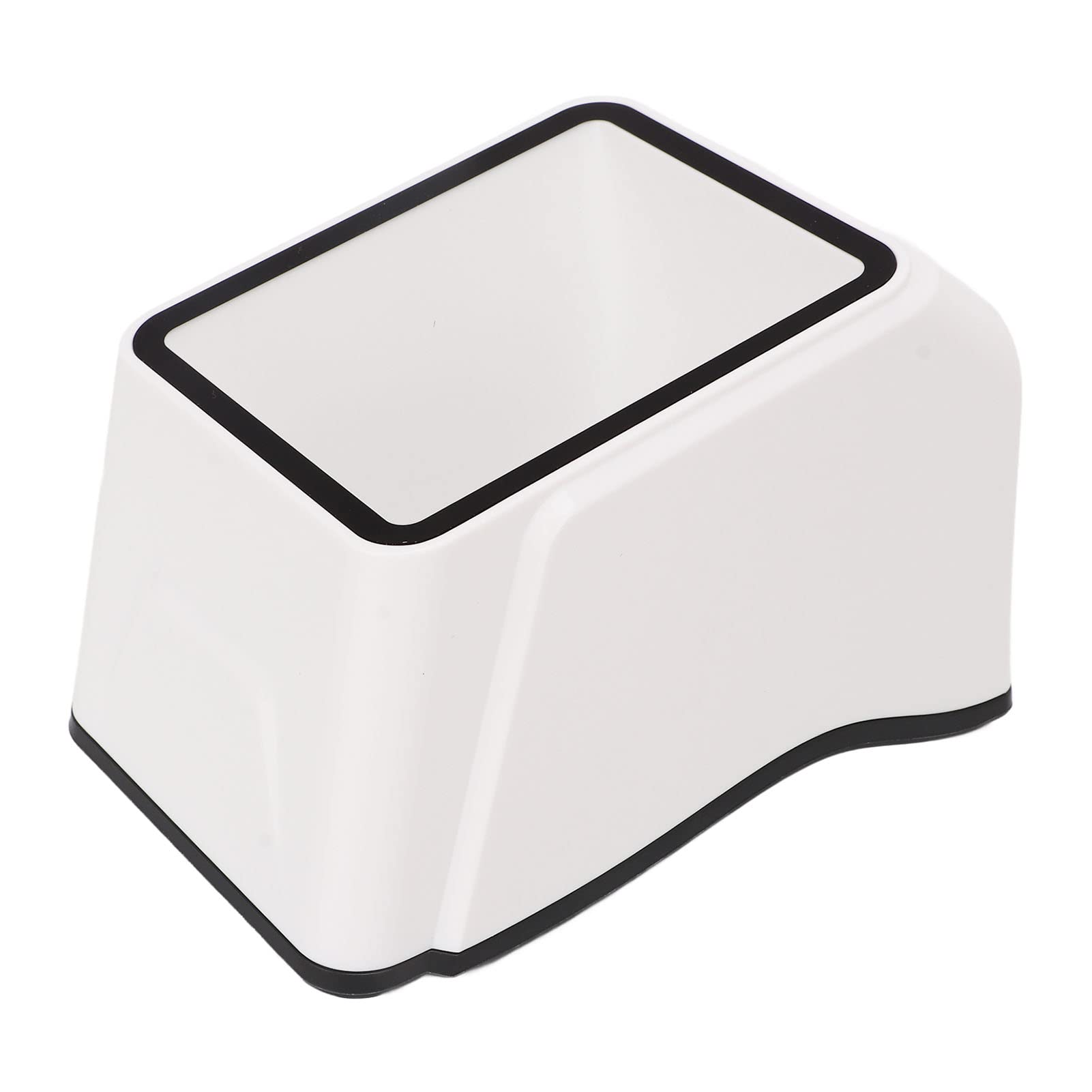 Stacjonarny czytnik kodów QR bez użycia rąk z automatycznym dekodowaniem niejasnych i niekompletnych kodów - Skaner kodów kreskowych 1D 2D do płatności mobilnych - Obudowa z