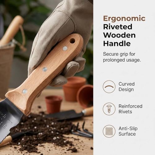 Cuchillo de jardín multiusos con funda miniatura 3