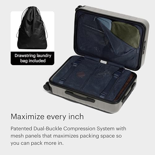 Image of Away Carry-On Luggage - 22-Inch Lightweight Hardside Suitcase with 360 Spinner Wheels, Interior Compression System, TSA-Approved Lock - Cloud Gray