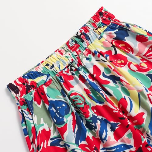 Ladies' High Waist Skirt with Elastic Waist and Pockets in Spring Summer and Autumn3