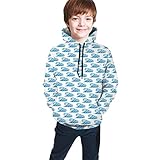 ★ The 3D printed hooded pullover can be used as a gift for children and teen friends. School party hoodie! Unisex girls and boys, comfort and fashion.