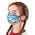 Hotkey 5pcs Kids Reusable Face Bandanas Washable Breathable Face_Masks Cute Christmas Print Face Cotton Covering for Childrens Back to School