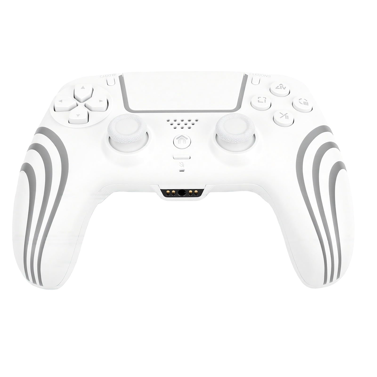 Leftwei Controller di Gioco Wireless Adatto per Giochi per PC Slim Pro con Tasti Personalizzabili e Luce RGB per Giochi Versatili, Materiale ABS