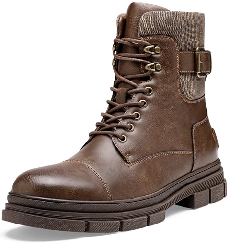 Jousen Men's Combat Waterproof Motorcycle Boots AMY8416 10.5