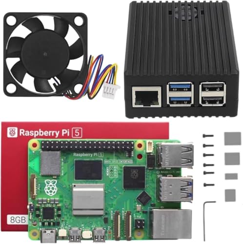 Raspberry Pi5 本体(8GB)+ケース ファン付き Amazon.co.jp: Vesonn ラズベリーパイ5 8GB セット 技適マーク