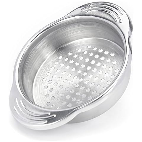WishDirect Tuna Strainer Press, Tuna Can Strainer Food-Grade Stainless Steel Canning Colander for Regular-Size and Wide-Necked Tunas 1 PACK Cover