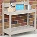 Dura-Trel Greenfield PVC Vinyl Indoor Outdoor Table Potting Bench Station with Shelf for Plant Accessories & Gardening Supplies Storage, Mocha