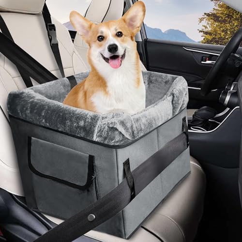 Dog Car Seats For Small And Medium Dogs,Portable Puppy/Pet Car Booster Seat With