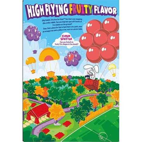 Trix Breakfast Cereal, 6 Fruity Shapes, Made with Whole Grain, 10.7 oz