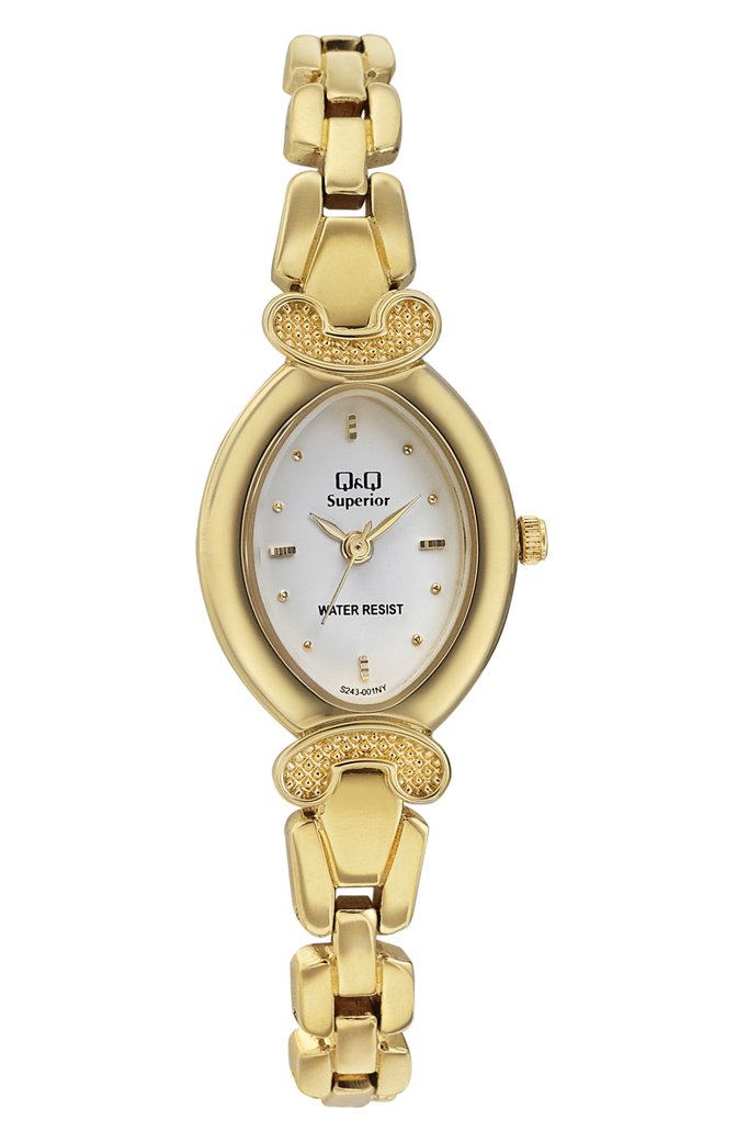 Q&Q Samurai Analog White Dial Womens Watch - S243-001NY (B01AG9LC92) Amazon Price History, Amazon Price Tracker