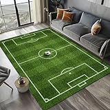 [Décoration d'intérieur pratique] Le salon de tapis durable de style gamer a un sens aigu de la et une apparence belle et moderne. La pile dense et épaisse peut supprimer efficacement le bruit et fournir une surface de marche douce. Idéal pour salon ou chambre.