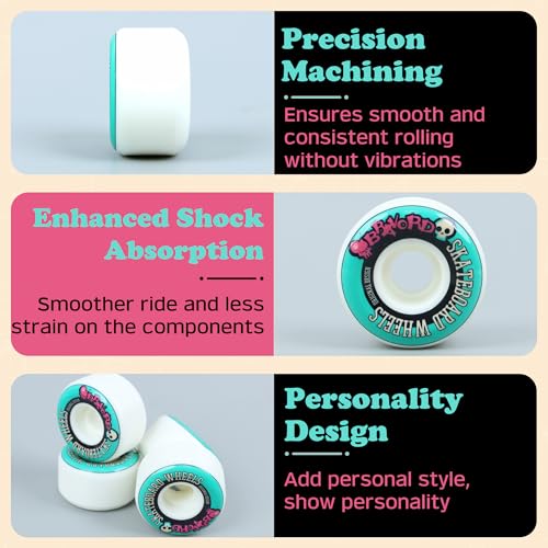 BRAVORD 100A Skateboard Wheels