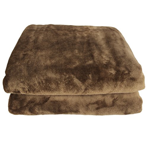 Auralum® Coperta di Pile Plaid in Poliestere