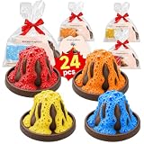 Seivhat 24Pcs Volcano Eruption Science Kit STEM Science Experiments Party Favors Classroom Prizes Goodie Bag Stuffers Gifts Exchange for Boys and Girl