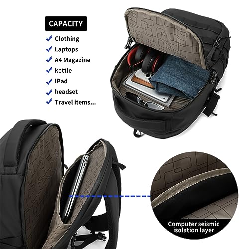 Image of Military tactical backpack, backpack for men black small tactical assault bag