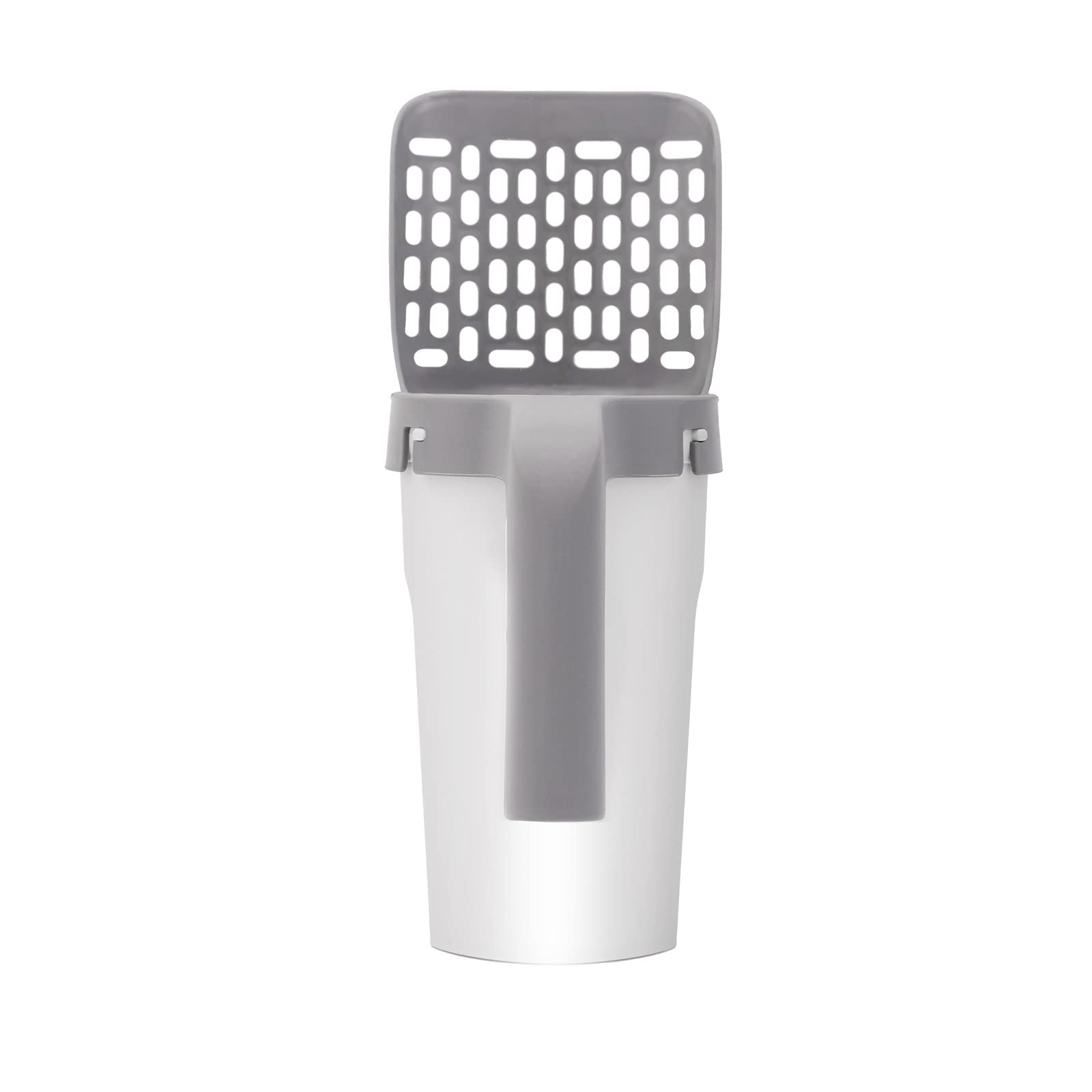 Buy MOWKIT Premium Cat Litter Scoop with Builtin Poop Bag Holder