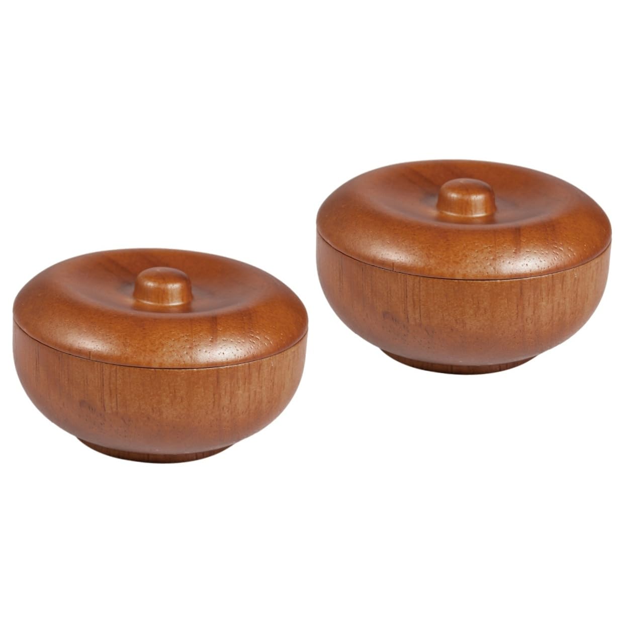 Ipetboom 2 Pcs Shaving Bowl with Lid Men's Shaving Bowl Shave Cream Wooden for Home