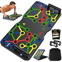 AERLANG Liegestützgriffe Fitnessgeräte für zuhause Tragbares Multi-in-One Push-up-Board-Set Effizientes Muskeltraining für Männer und Frauen