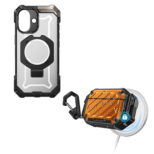 SUPCASE Bundle for iPhone 17 UBGrip Case & AirPods Pro 3 UBPro Case Coral