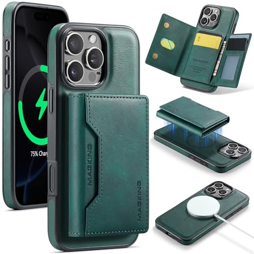 Étui portefeuille iPhone 16 Pro anti-piratage RFID pour sécuriser vos cartes bancaires
