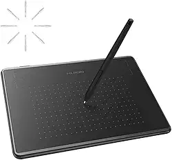 Mesa Digitalizadora Huion Inspiroy Pen Tablet H430P 4.8 x 3inch 4 botões programáveis