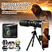 Monocular Telescope 300X40, with Smartphone Holder, Tripod, Compact, Super Telephoto Zoom, Monocular Telescope for Wildlife Bird Watching, Hunting, Hiking, for Adults, BAK4 Prisms, FMC Lens
