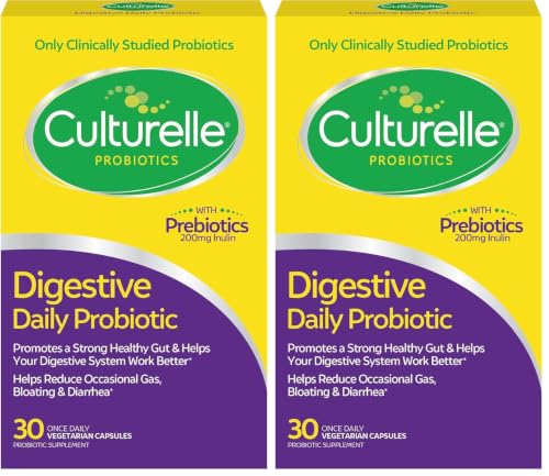 Culturelle Probiotics Ultimate Balance Probiotic with Antibiotics-Probiotic Capsules Help Restore Good Bacteria Lost During Antibiotic Use & Contribute to A Healthy Immune System,20Count(Pack of 2) - image 1