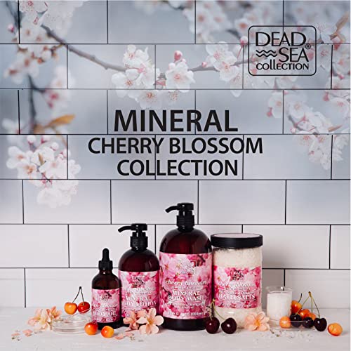 Dead Sea Collection Bath Salts Enriched With Cherry Blossom - Natural Salt For Bath - Large 34.2 Oz. - Nourishing Essential Body Care For Soothing And Relaxing Your Skin And Muscle #TOP6