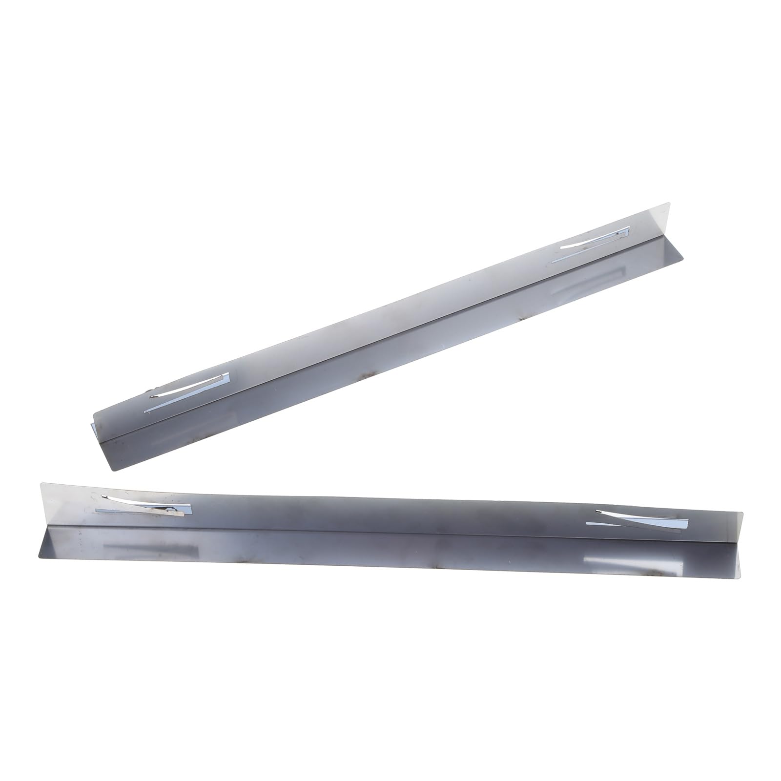 Coperture per fessure per stufe in acciaio inossidabile, riempitivi retrattili per stufa, copertura per spazi vuoti per fornelli in acciaio inox, resistente al calore, 35-69,8 cm (nero