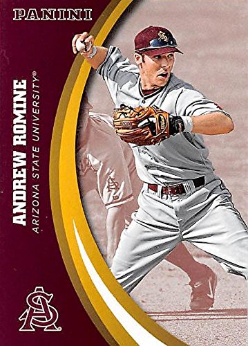 Andrew Romine baseball card (Arizona State Sun Devils) 2015 Panini Team Collection #35