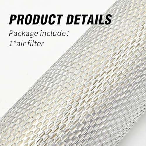 Image of Anxingo 11013Y005 Air Filter, Air Filter Element Replacement for Kawasaki Mule Pro MX KAF700 EPS LE SE Camo UTV 2019 2020 2021 2022 2023, Replaces 11013-Y005