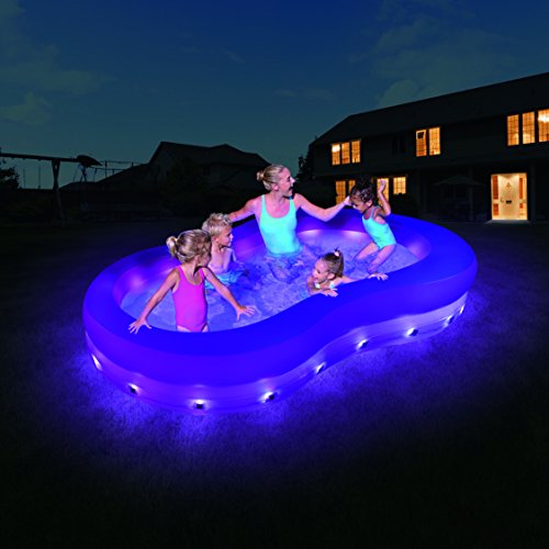 Bestway 54135_04 - Planschbecken Color Wave Pool, 280 x 157 x 46 cm – Bild 5