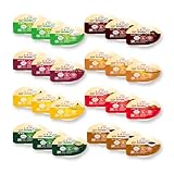 日清オイリオ エネプリン プロテインプラス バラエティパック ハイカロリープリン 栄養補助食品 介護食 舌でつぶせる やわらかい 食べきりサイズ 高カロリー エネルギー たんぱく質 MCT配合 (24個入り, 8種×各3個)