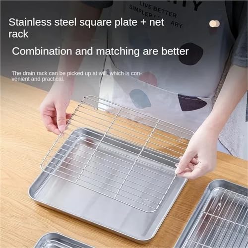 Cadre en maille en acier inoxydable 304 durable pour friture et cuisson de gâteaux
