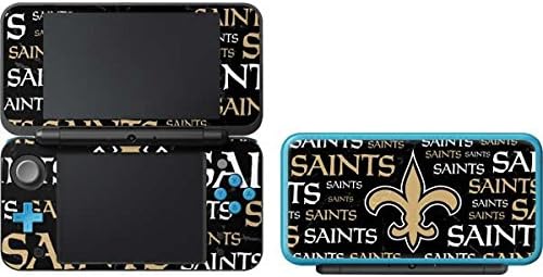 Skinit Decal Gaming Skin Compatible with 2DS XL (2017) - Officially Licensed NFL New Orleans Saints Black Blast Design