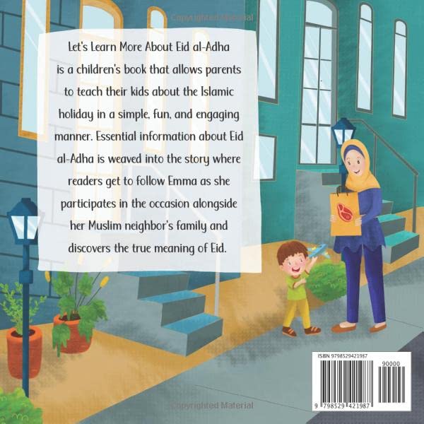 Let's Learn More About Eid al-Adha: Educational Islamic Book For Kids, Children & Toddlers: Eid ul-Adha (Islam for Muslim & Non-Muslim Kids) (Books For Muslim Kids)