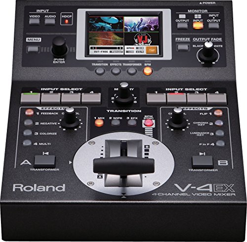 Roland V-4EX | Digital Video Mixing Device for Quality Video Performance and Web