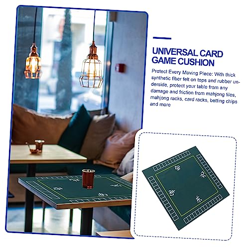 Tapis Paigow vert carré Abaodam coussin de jeu antidérapant polyester - 2