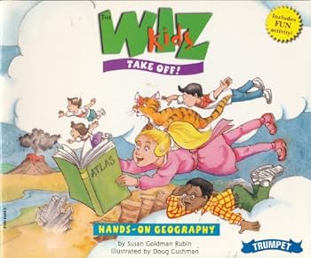 Paperback The Wiz Kids Take Off! (Hands-on Geography) Book