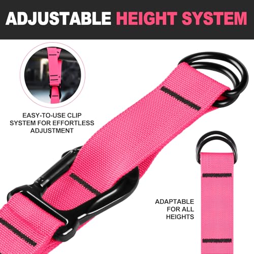 Image of Pull Up Assistance Bands Set - 4 Heavy Duty Resistance Bands 300lbs, Adjustable Weight /Size with Footrest for Home Gym Strength Training