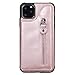 Produktbild Bear Village® Hülle für Apple iPhone 11 Pro Max, Premium Leder Brieftasche mit Kartenfach und Standfunktion, 360 Grad Voll Schutz, Rose Gold