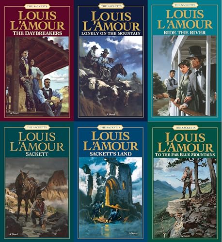 The Sacketts' Six Box Set - Sackett/The Daybreakers/Ride The River/To The Far Blue Mountains/Sackett's Land/Lonely on The Mountain (The Sacketts) - image 1