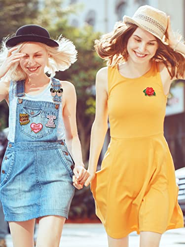 Inbagi 20 Pcs Women Girl Power plants Enamel Pin Aesthetic Pink Green Feminism Lapel Pin Women Empowerment Brooch for Hat4