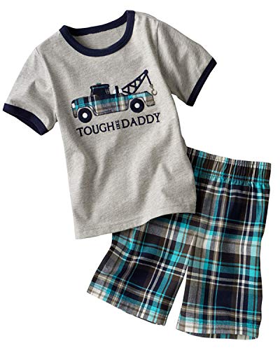 Image of Bumeex Toddler Boys Cotton Clothing Sets Short Sleeve Tee and Shorts