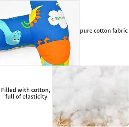 Miniatura 5 de xiteluo Forma de H - Soporte de cabeza para dormir de coche para niños, almohadas de viaje para asiento de automóvil, almohada en forma de H para