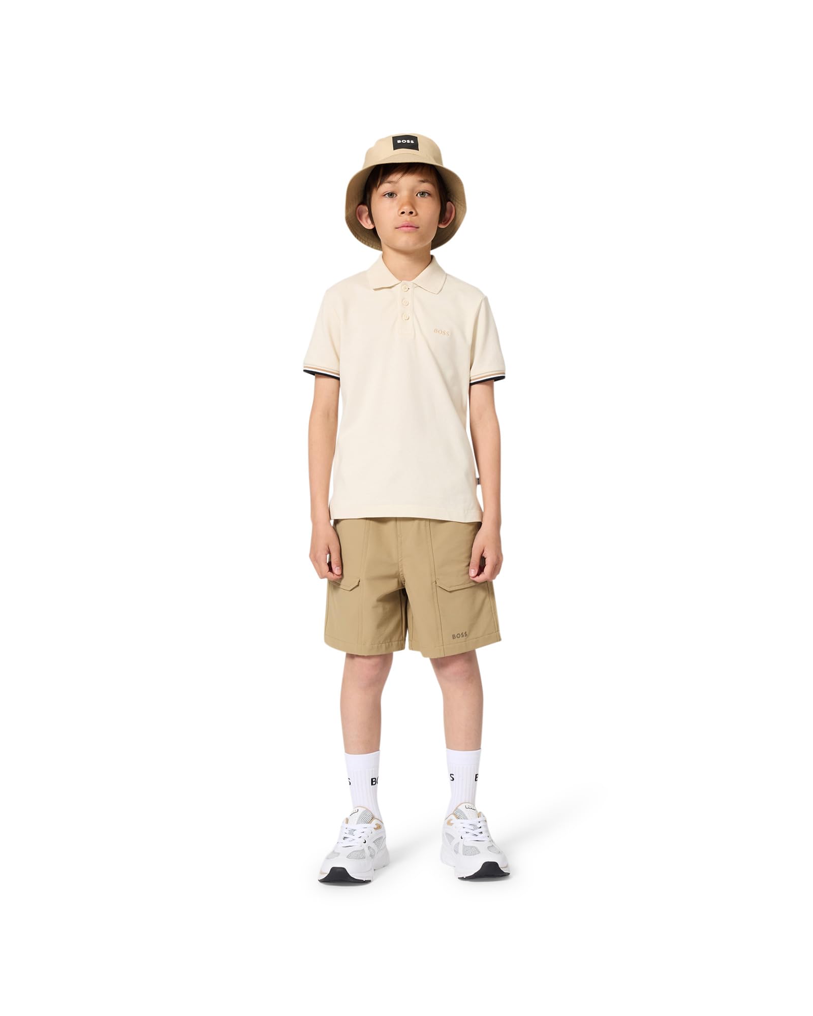Boss Short Sleeve Polo Polo Bambini e Ragazzi (Pacco da 1)